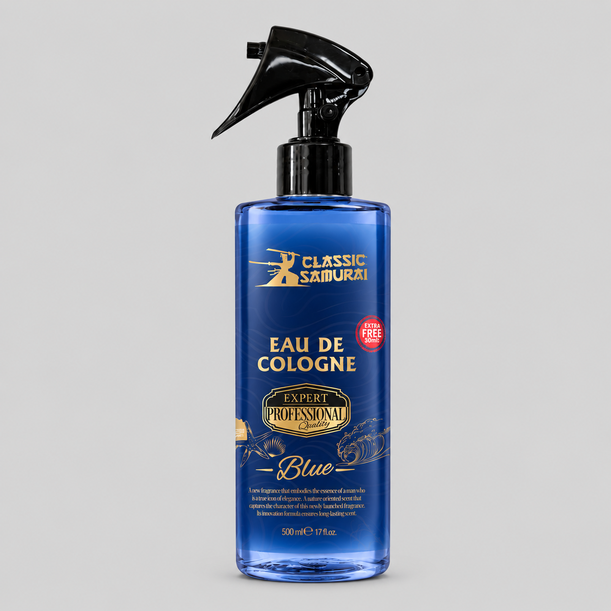 Classic Samurai Professional Eau De Cologne Blue