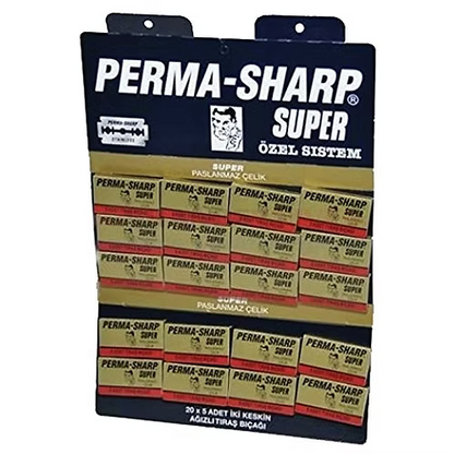 Perma-Sharp Super 100 Double Edge Blades