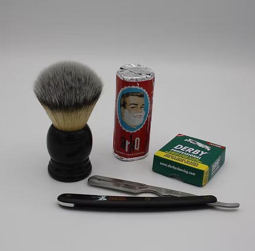 Classic Samurai Men Premium Shaving Set 2