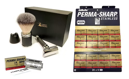 Classic Samurai Men Premium Shaving Set 1