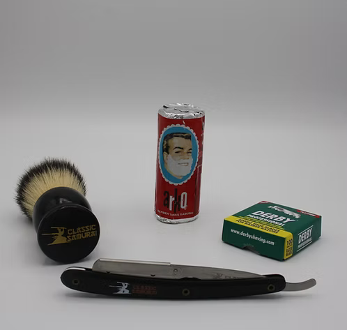 Classic Samurai Men Premium Shaving Set 2