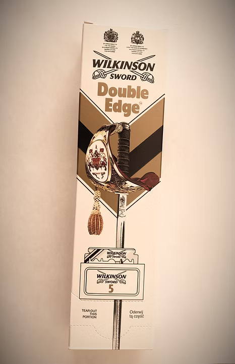 Wilkinson Sword Classic Double Edge (DE) Razorblades - 100 Blades