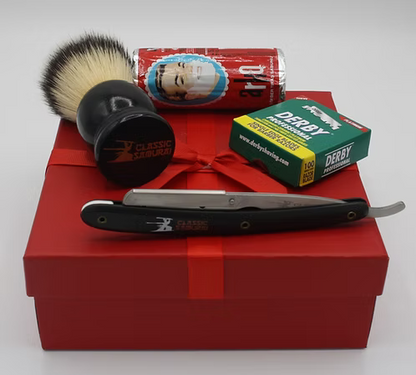 Classic Samurai Men Premium Shaving Set 2