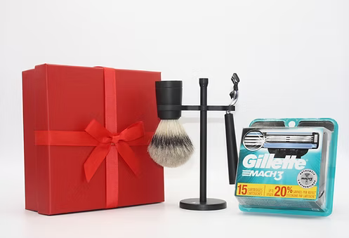 Classic Samurai Men Premium Shaving Set 6