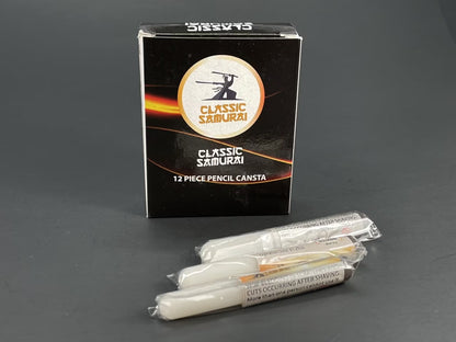 Classic Samurai Styptic Pencil – 12 Piece Canister