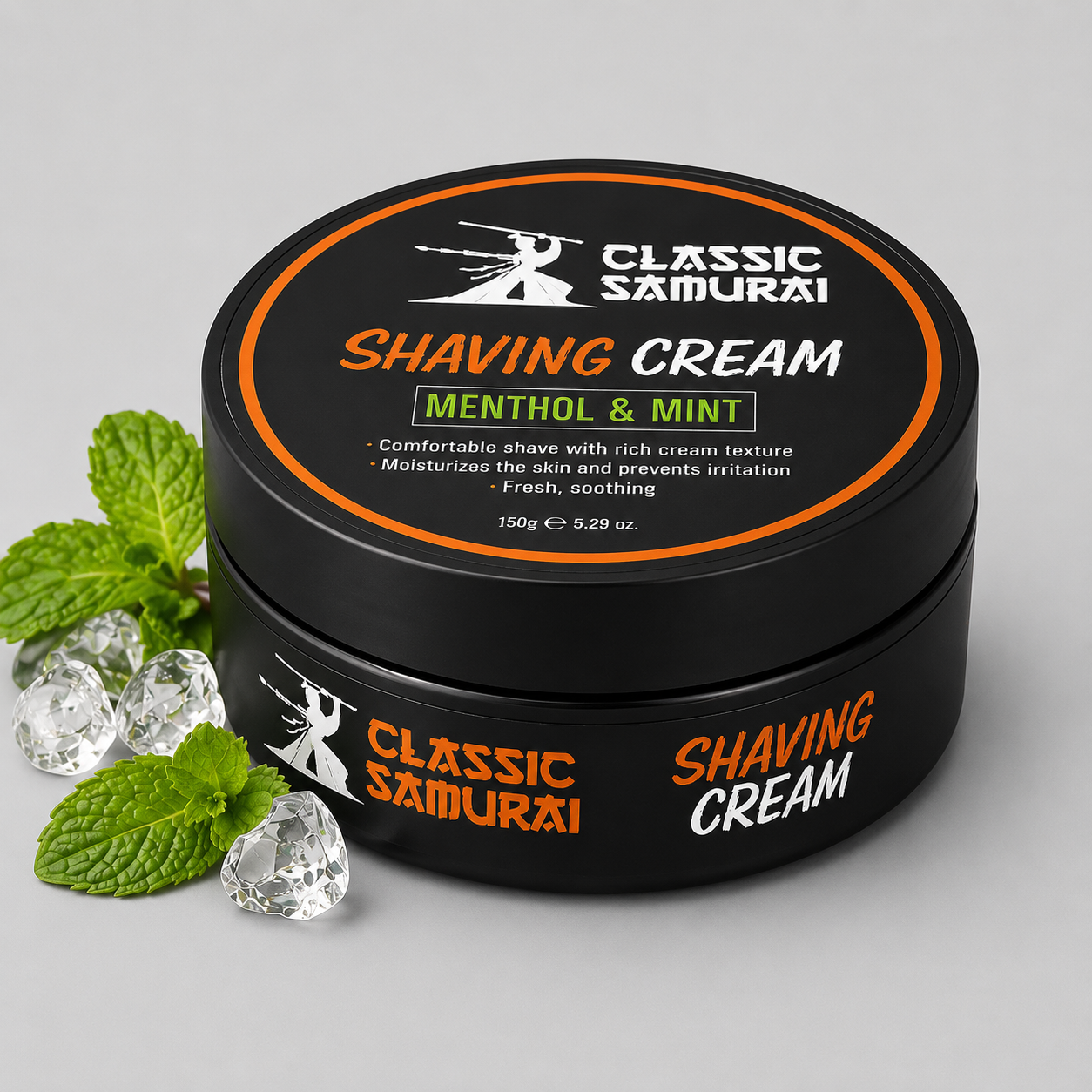 Classic Samurai Shaving Cream Menthol & Mint
