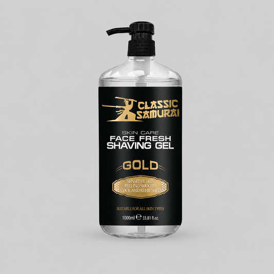 Classic Samurai Face Fresh Shaving Gel Gold 1000 ML