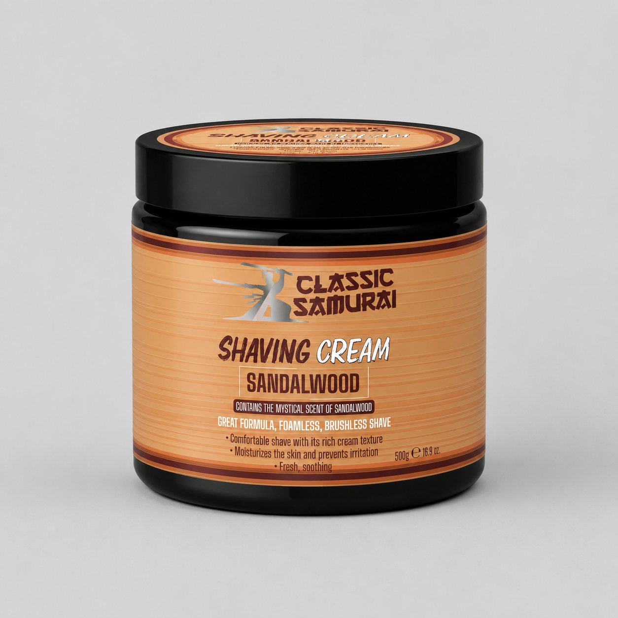 Classic Samurai Sandalwood Luxury Shaving Cream