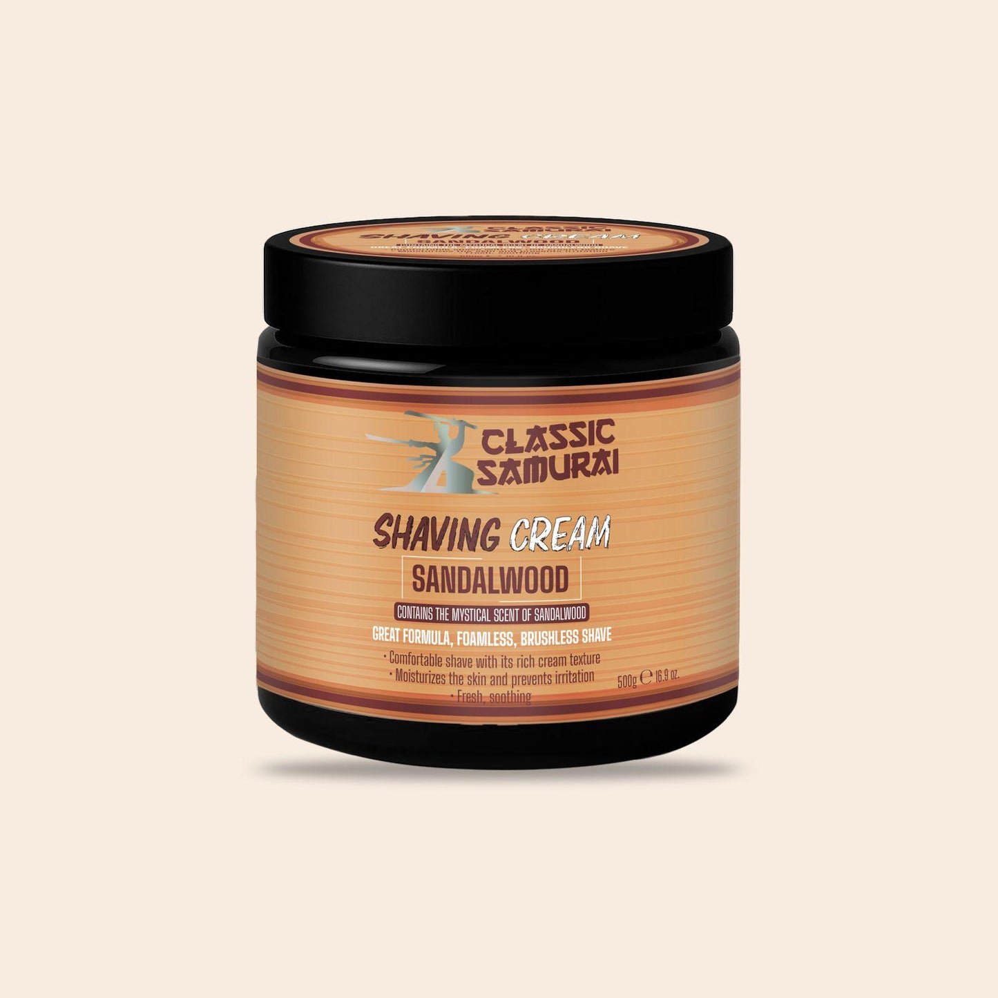 Classic Samurai Sandalwood Luxury Shaving Cream