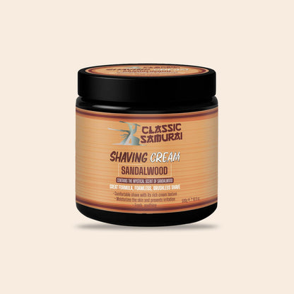 Classic Samurai Sandalwood Luxury Shaving Cream