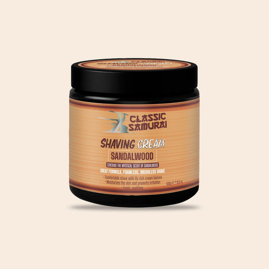 Classic Samurai Sandalwood Luxury Shaving Cream
