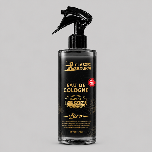 Classic Samurai Professional Eau De Cologne Black